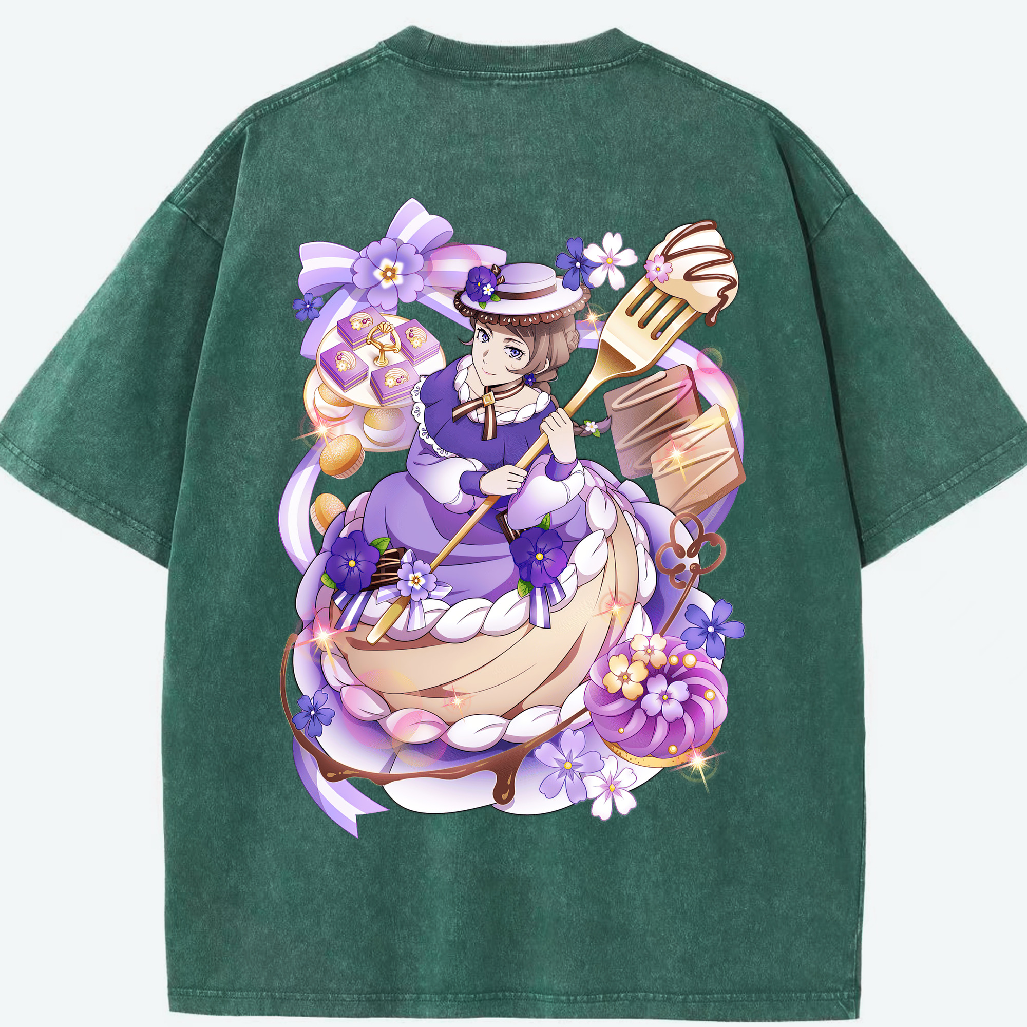 （画像用） 文豪ストレイドッグス Bungo Stray Dogs 綿100% ヴィンテージ風 半袖Tシャツ（背面プリント）